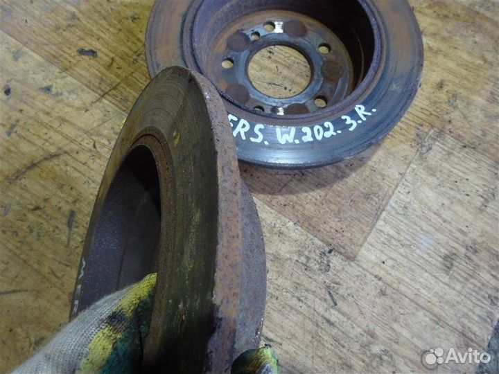 Диск тормозной задний Mercedes Benz W202 1993-2000