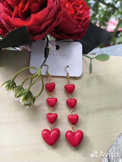 Серьги, читаем описание)