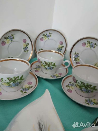 Чашки, блюдца, молочники СССР, Гдр