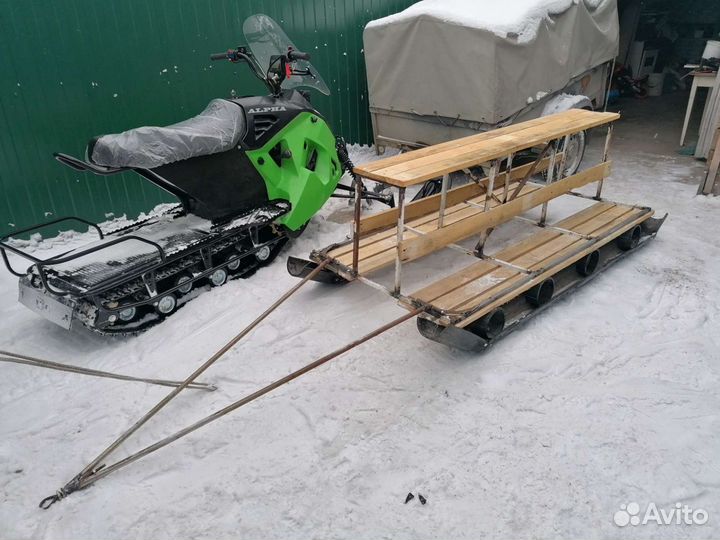 Сани для снегохода