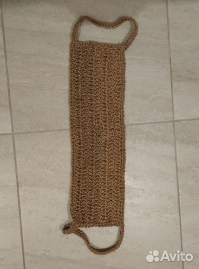 Вязаные Мочалки из Джута для бани и сауны