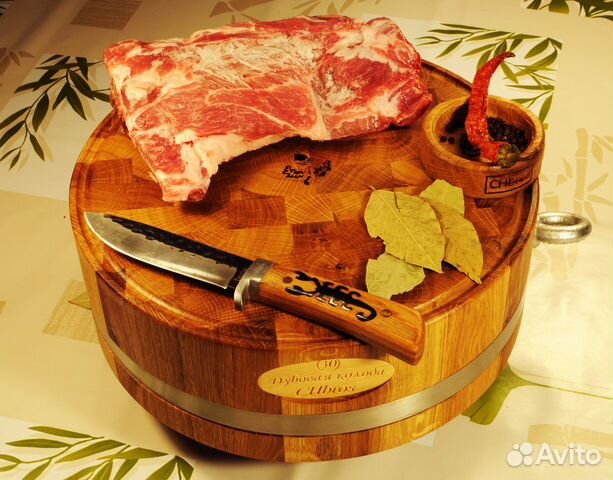 Разделочная торцевая доска