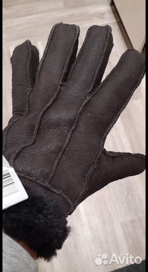 Перчатки женские кожаные новые