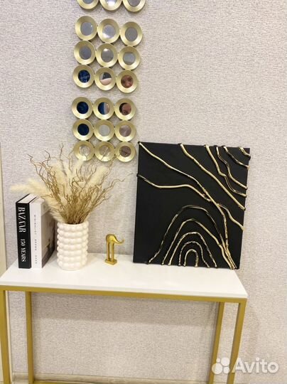 Интерьерная картина абстракция премиум холст