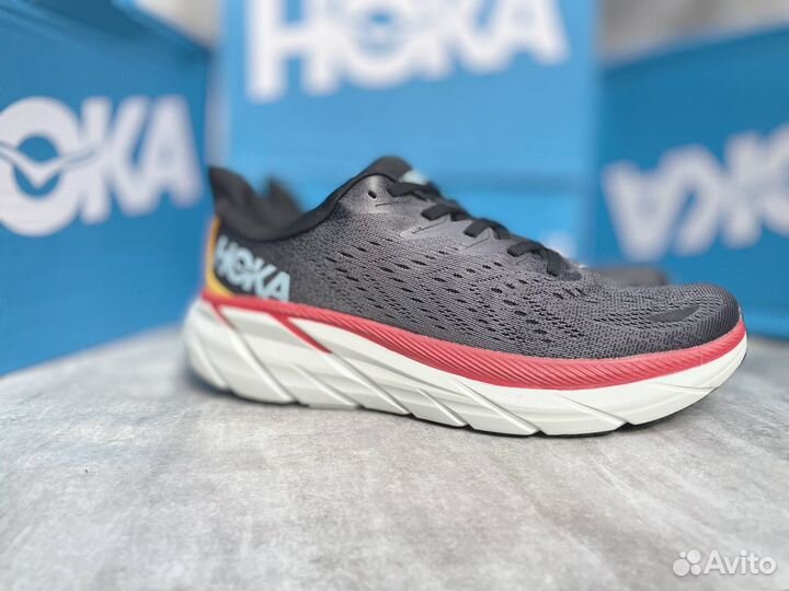 Беговые кроссовки hoka clifton 8 43 размер