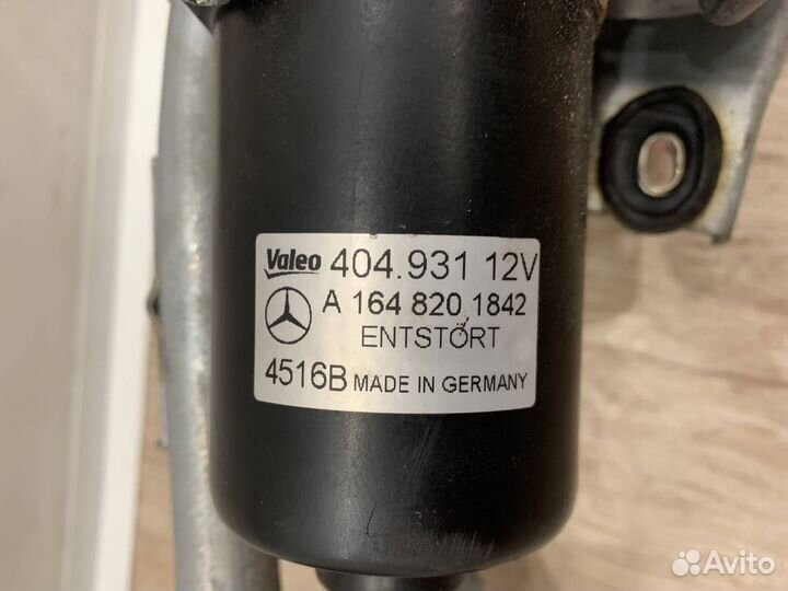 Трапеция дворников Mercedes W164 R руль