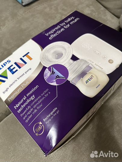 Молокоотсос avent электрический