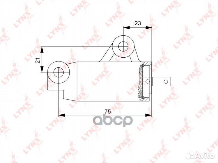 Натяжитель ремня грм PT1025 lynxauto