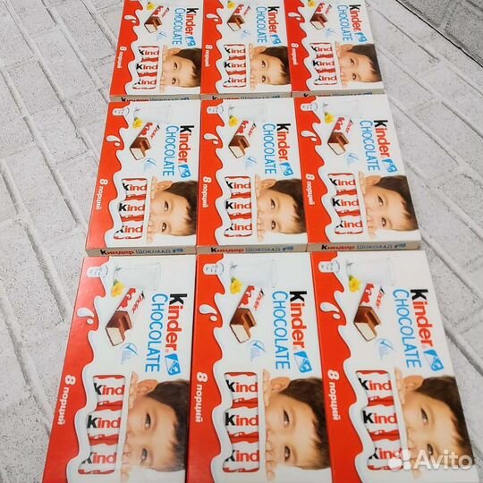 Мега Киндер шоколад