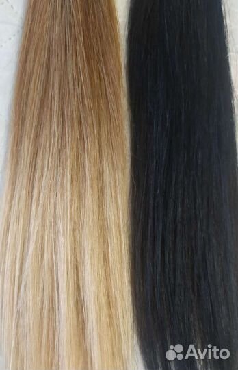Волосы натуральные для наращивания 37 см