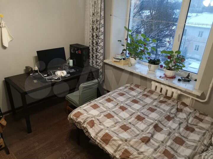 Комната 17,9 м² в 1-к., 4/5 эт.