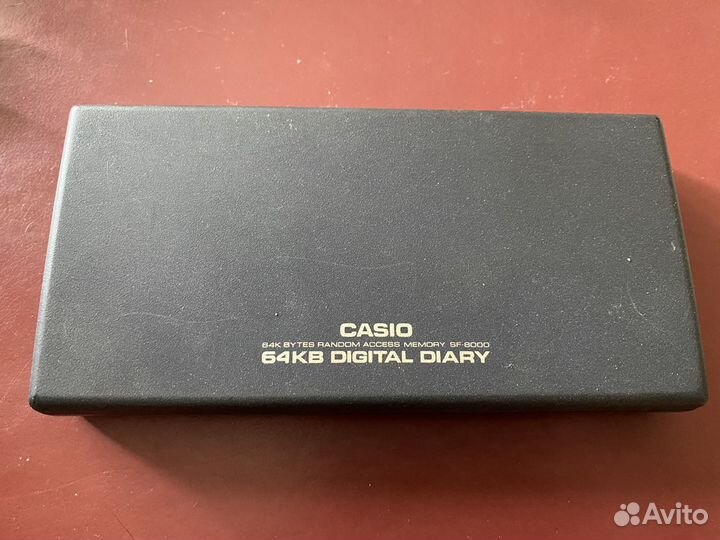 Casio Digital Diary SF-8000 зап книжка из 80-х