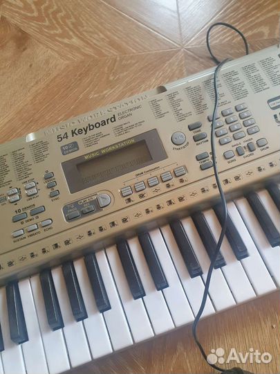 Детский синтезатор с микрофоном