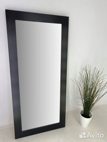 Зеркало в раме 175/80 в полный рост цвет Черный