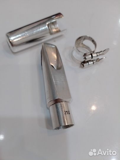 Мундштук для саксофона альт B&S мельхиор