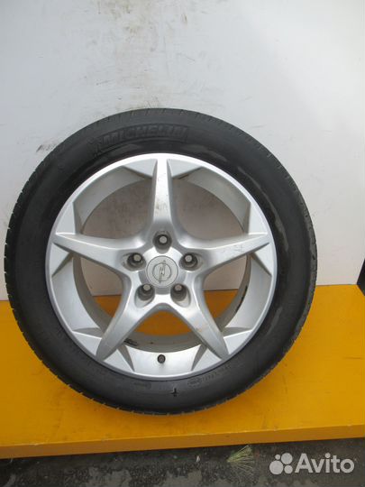 Колесо на литье от opel astra 205/55/16 Michelin