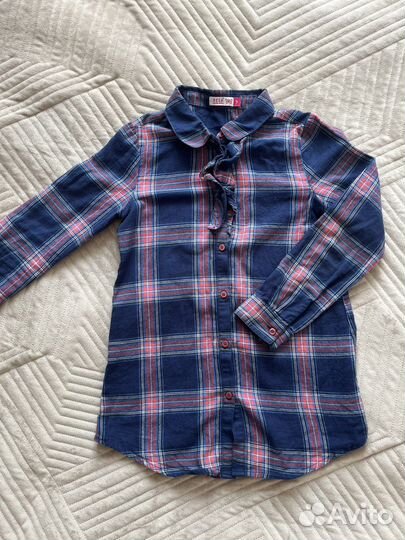 Рубашка для девочки 134
