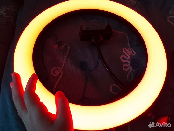 Кольцевая лампа 26 см