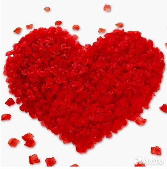 Лепестки роз искусственные 1000 штук