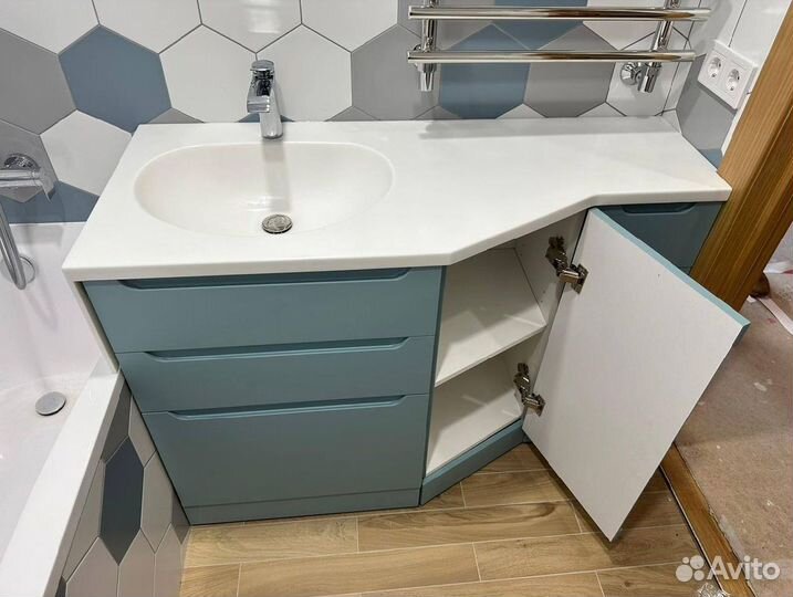 Тумба в ванную комнату на заказ по вашим размерам