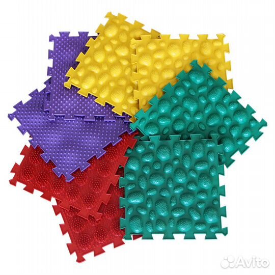 Коврик массажный Орто Пазл Саванна модульный