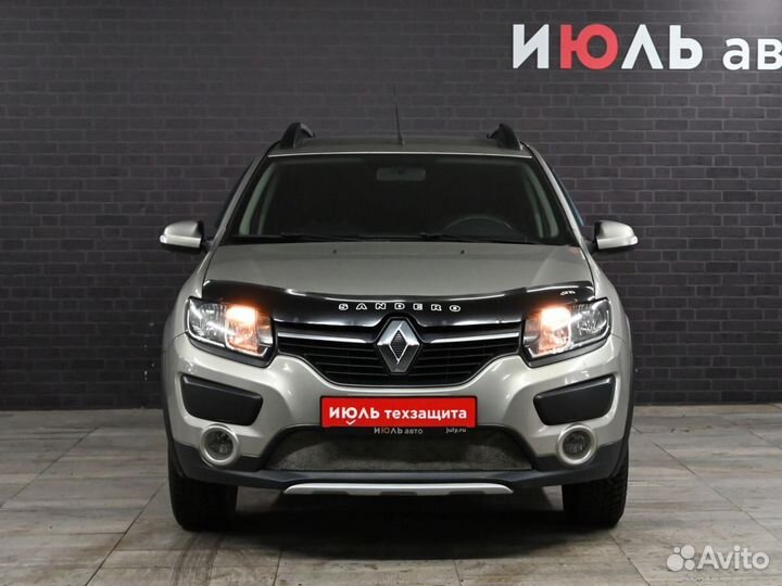 Renault Sandero Stepway 1.6 МТ, 2017, 131 289 км