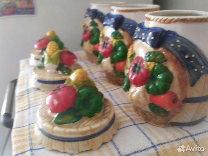 Баночки керамические для кухни