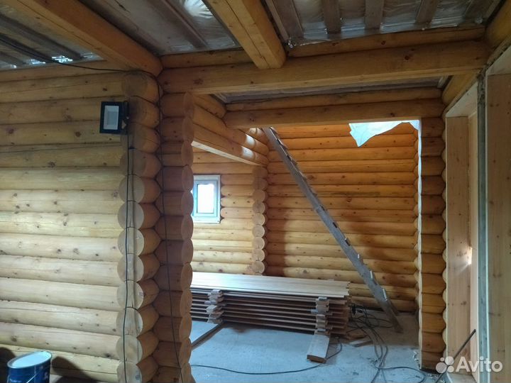 Сборка срубов