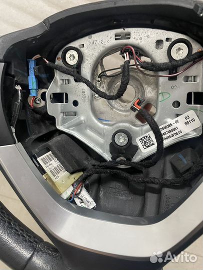 Руль обогрев лепестки bmw x3/x4 f25/f26