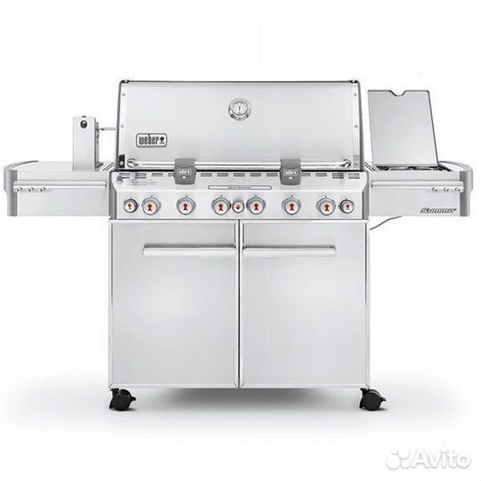 Газовый гриль Weber Summit S-670 GBS, серебристый
