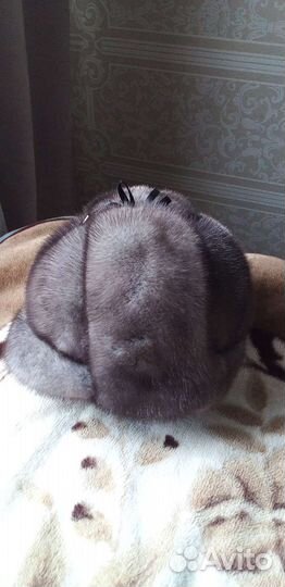 Женская норковая шапка