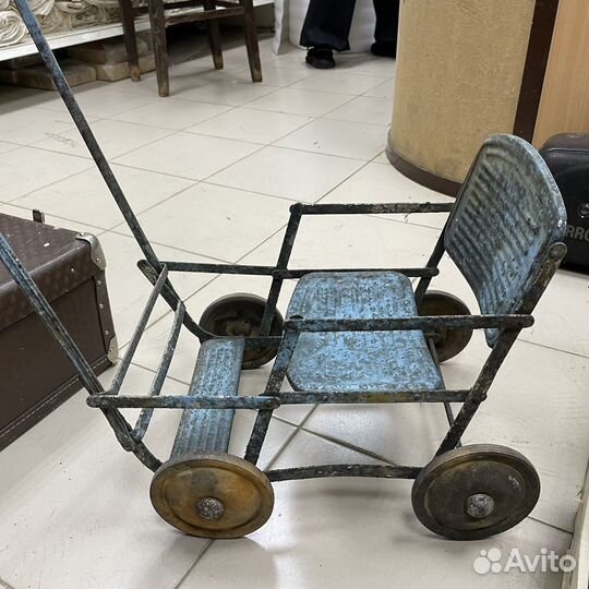 Детские санки каталка времён СССР винтаж (Сзр)