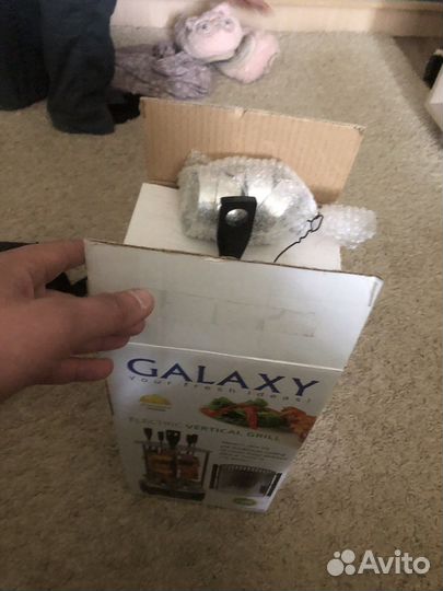 Электрошашлычница новая