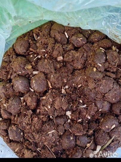 Навоз в мешках