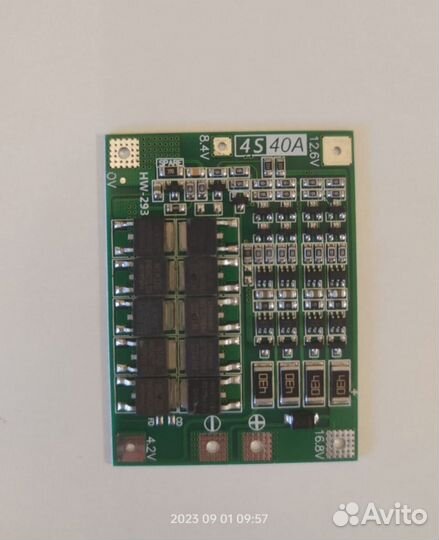 Плата BMS 3s,4s с балансиром