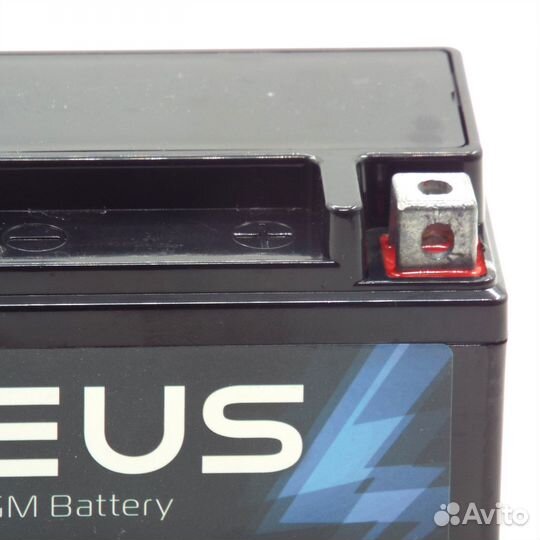 Аккумулятор для мото zeus AGM 4 Ач о.п YTX4L-BS
