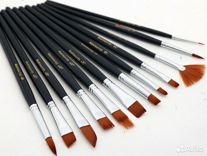 Набор художника, масляные краски, кисти