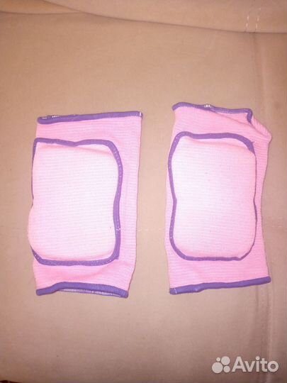 Наколенники детские 5-8 лет цвет розовый