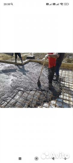 Бетонные работы под ключ