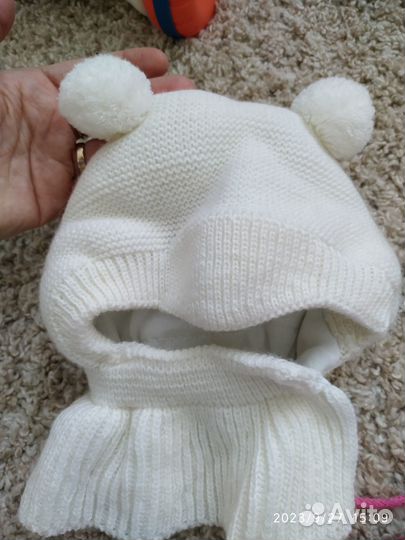 Шапка теплая детская