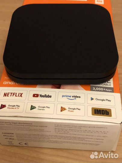 Smart tv приставка xiaomi mi box S EU (MDZ-22-AB)
