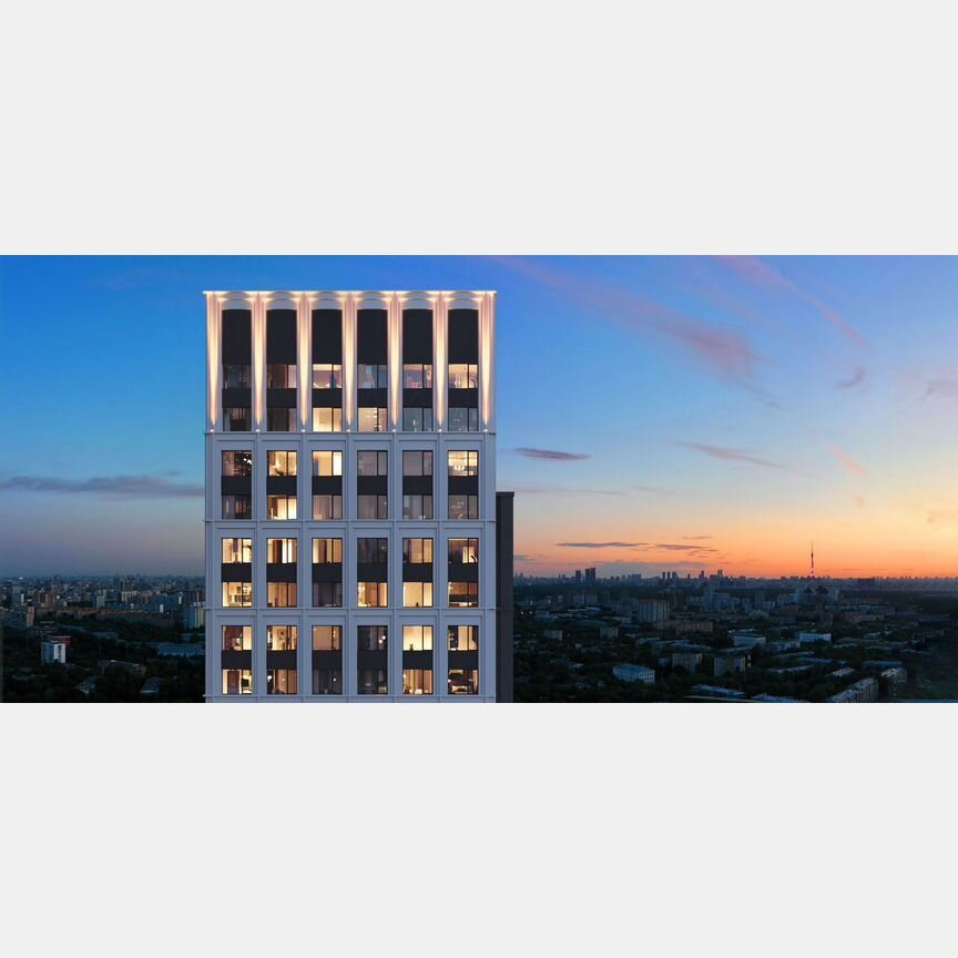 1-к. квартира, 46,1 м², 20/31 эт.