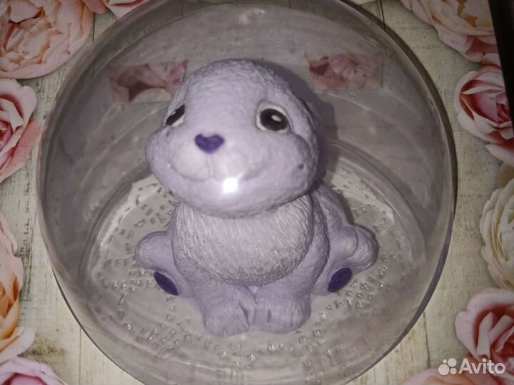 Мыло ручной работы зайчик