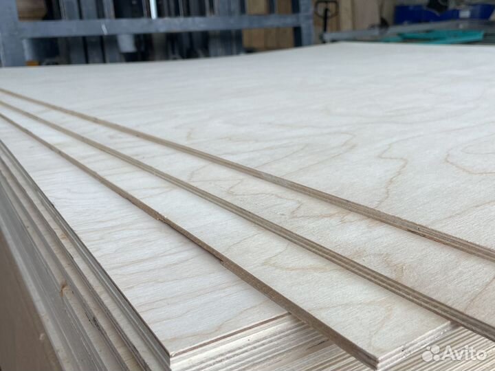 Фанера 6 мм сорт 2/2 1525х1525