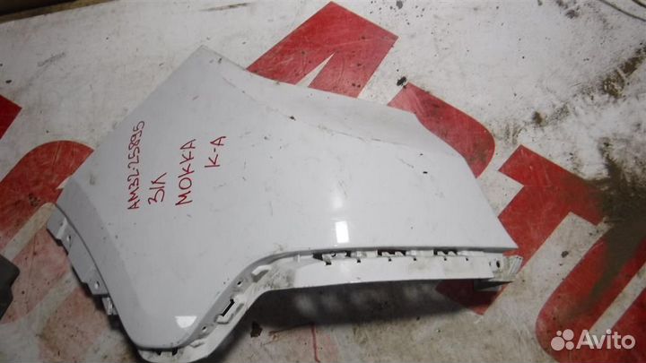 Накладка заднего бампера левая Opel Mokka 2012