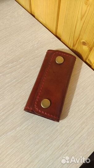 Ключница из натуральной кожи Crazy Horse