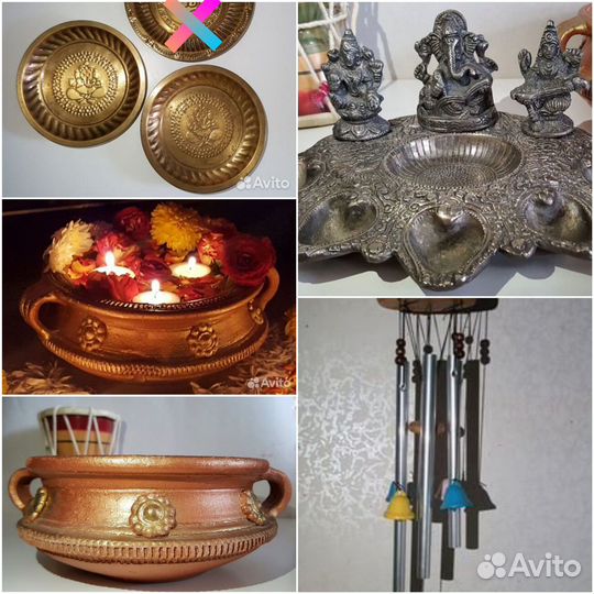 Предметы интерьера из Индии