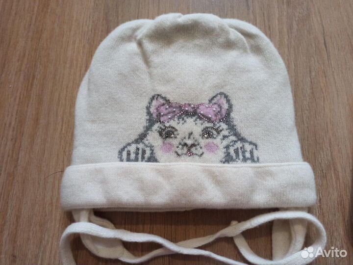 Шапки на девочку, 2-3 года