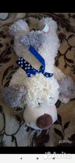 Мягкая собачка и тигр новые