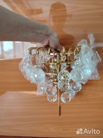 Бра хрустальные шары с хранения